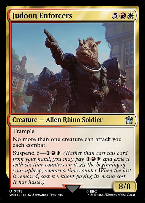Judoon Enforcers — art by Alexandr Leskinen