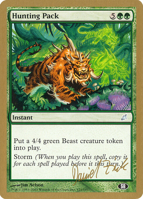 Hunting Pack — art by Jim Nelson