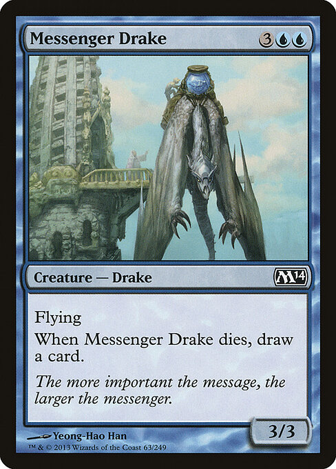 Messenger Drake — art by Yeong-Hao Han
