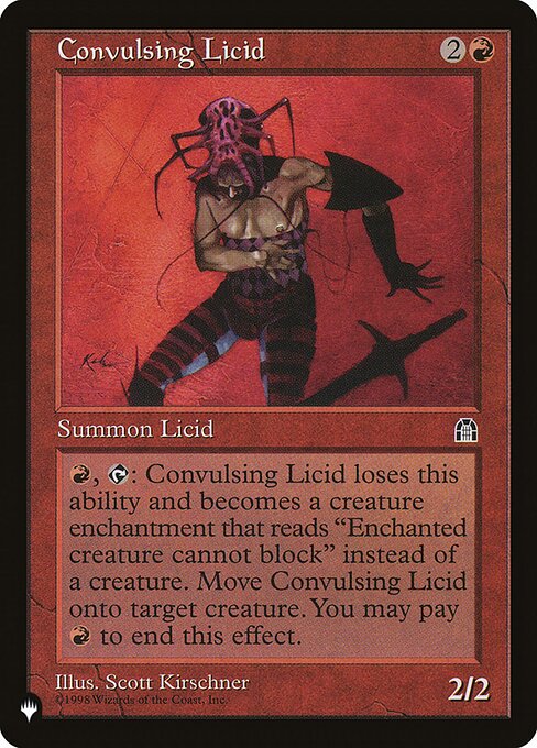 Convulsing Licid — art by Scott Kirschner