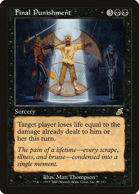 Final Punishment — art by Matt Thompson