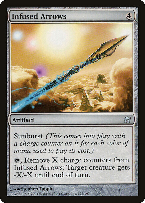 Infused Arrows — art by Stephen Tappin