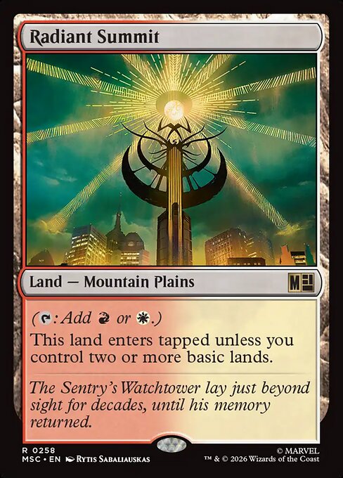 Radiant Summit — art by Rytis Sabaliauskas