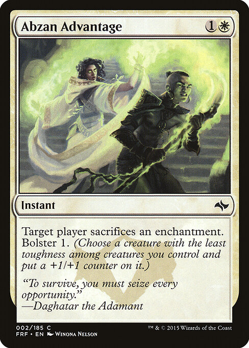 Abzan Advantage — art by Winona Nelson