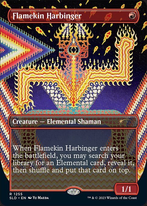 Flamekin Harbinger — art by Yu Maeda