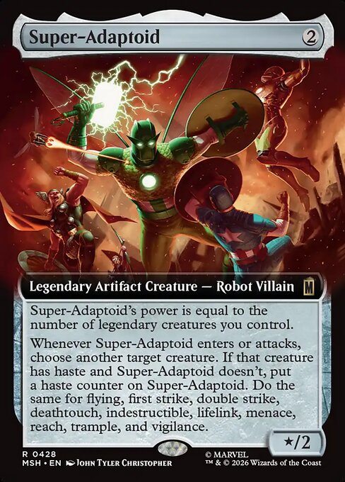 Super-Adaptoid — art by John Tyler Christopher