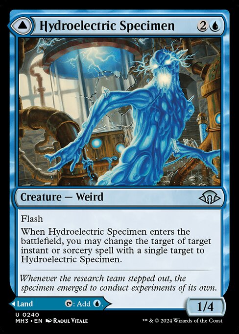 Hydroelectric Specimen // Hydroelectric Laboratory — art by Raoul Vitale