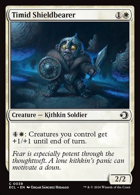Timid Shieldbearer — art by Edgar Sánchez Hidalgo