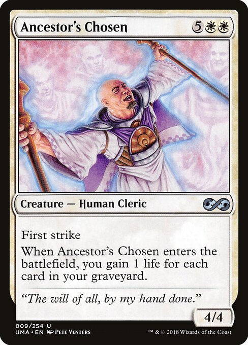 Ancestor's Chosen — art by Pete Venters