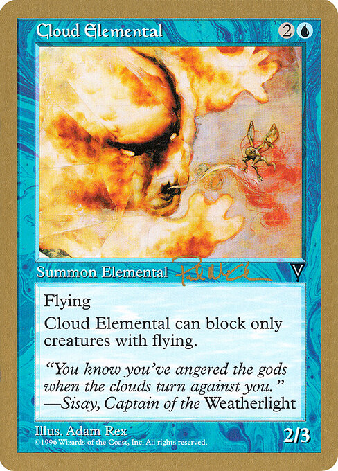 Cloud Elemental — art by Adam Rex