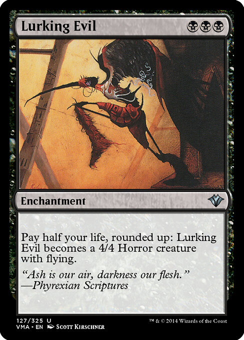 Lurking Evil — art by Scott Kirschner