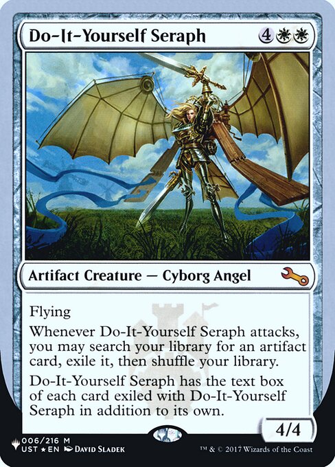 Do-It-Yourself Seraph — art by David Sladek