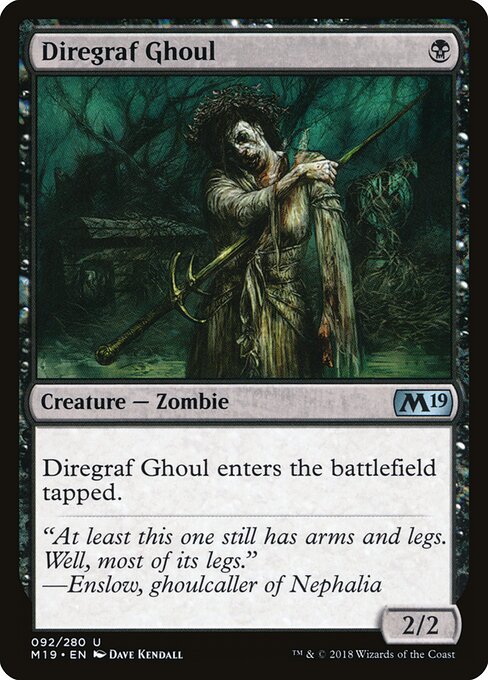 Diregraf Ghoul — art by Dave Kendall
