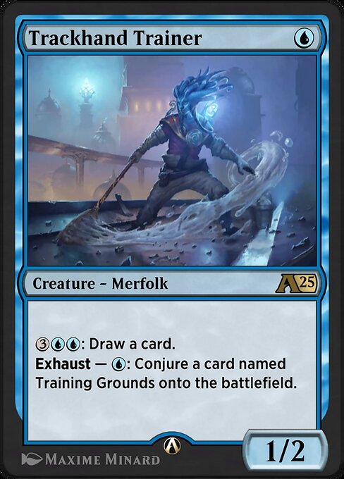Trackhand Trainer — art by Maxime Minard