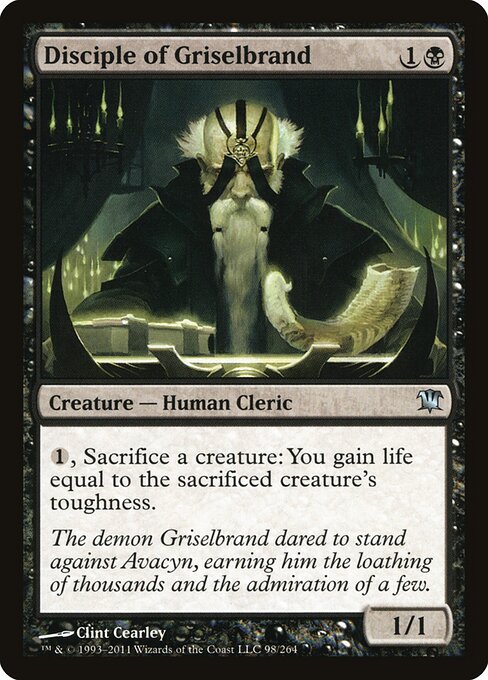 Disciple of Griselbrand — art by Clint Cearley