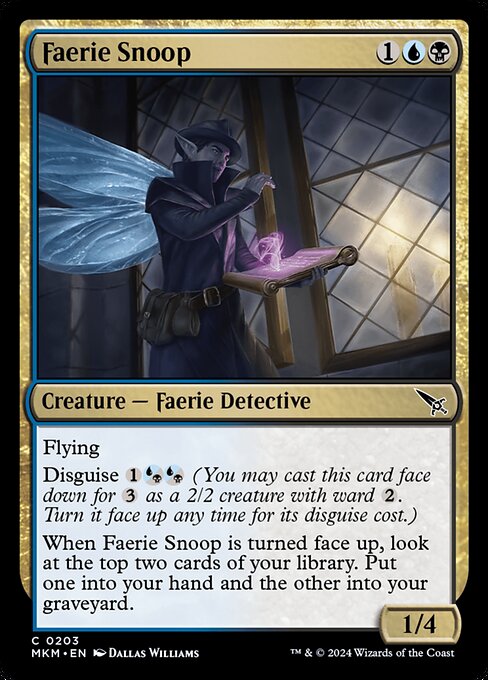 Faerie Snoop — art by Dallas Williams