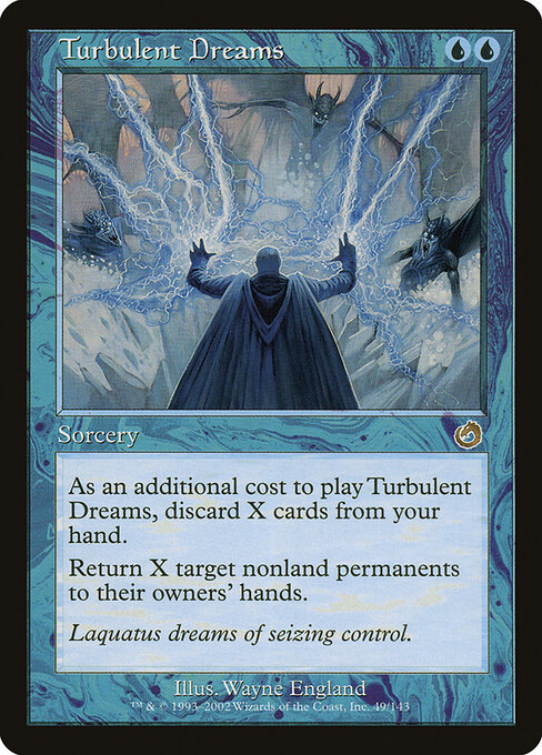 Turbulent Dreams — art by Wayne England