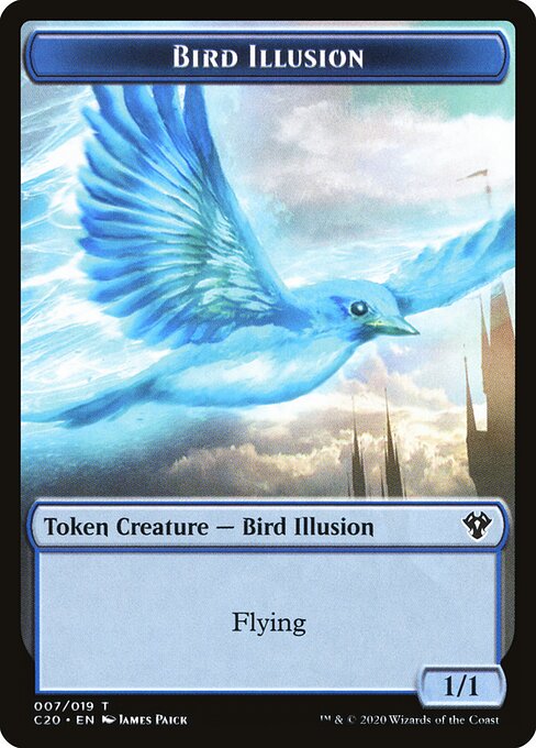 Bird Illusion — art by James Paick