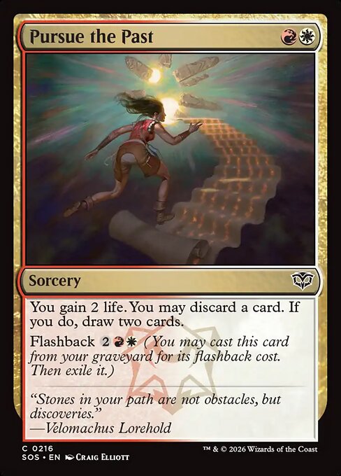 Pursue the Past — art by Craig Elliott
