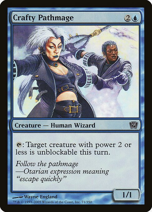 Crafty Pathmage — art by Wayne England