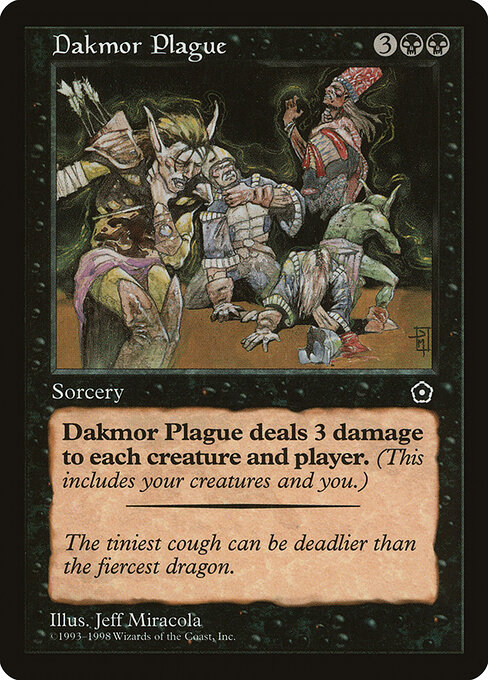 Dakmor Plague — art by Jeff Miracola