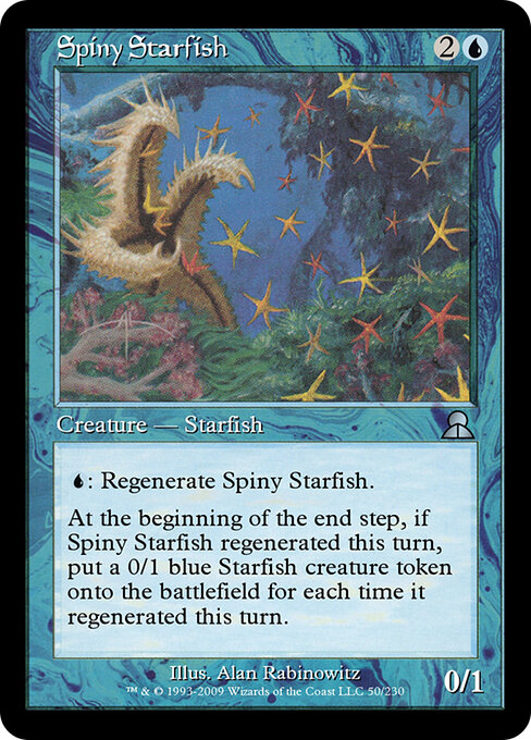 Spiny Starfish — art by Alan Rabinowitz