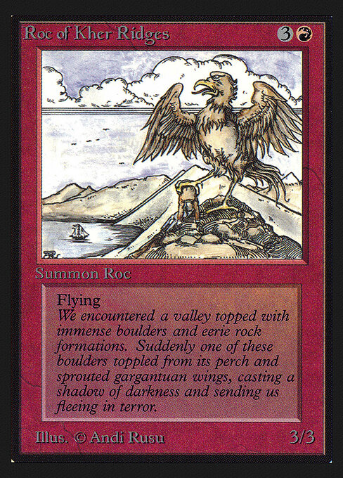 Roc of Kher Ridges — art by Andi Rusu