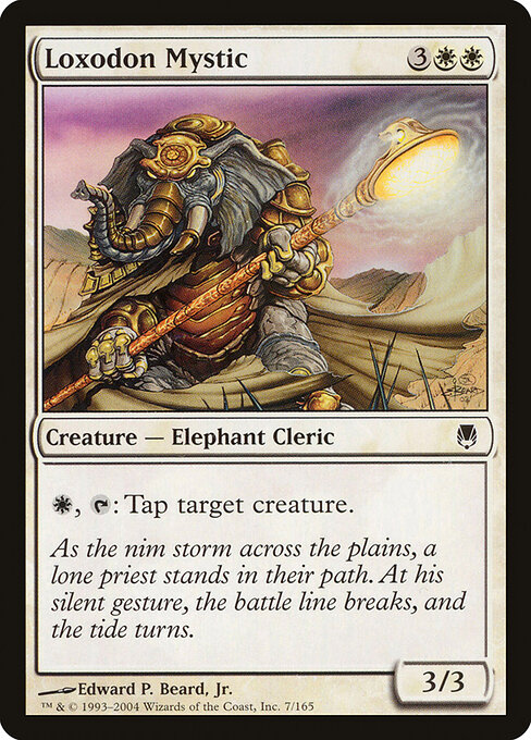 Loxodon Mystic — art by Edward P. Beard, Jr.