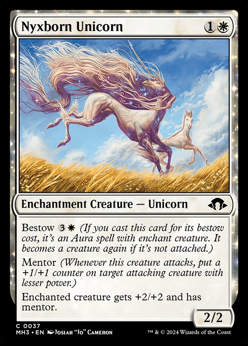 Nyxborn Unicorn — art by Josiah "Jo" Cameron
