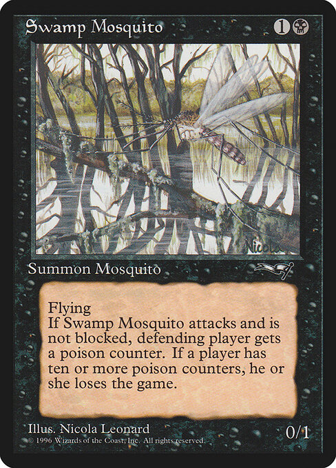 Swamp Mosquito — art by Nicola Leonard