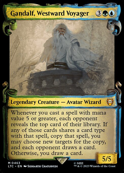 Gandalf, Westward Voyager — art by Sidharth Chaturvedi