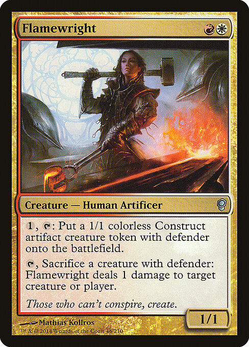 Flamewright — art by Mathias Kollros