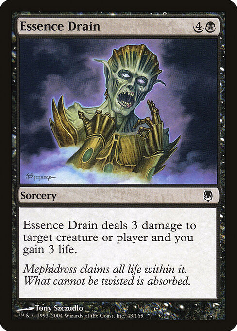 Essence Drain — art by Tony Szczudlo