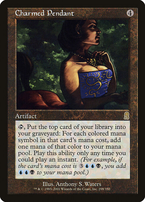 Charmed Pendant — art by Anthony S. Waters