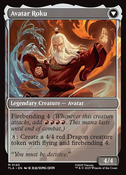The Legend of Roku // Avatar Roku — art by Song Qijin