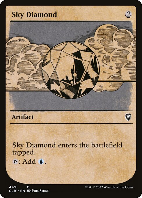Sky Diamond — art by Phil Stone
