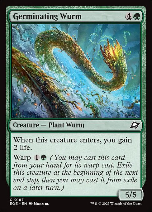 Germinating Wurm — art by Monztre