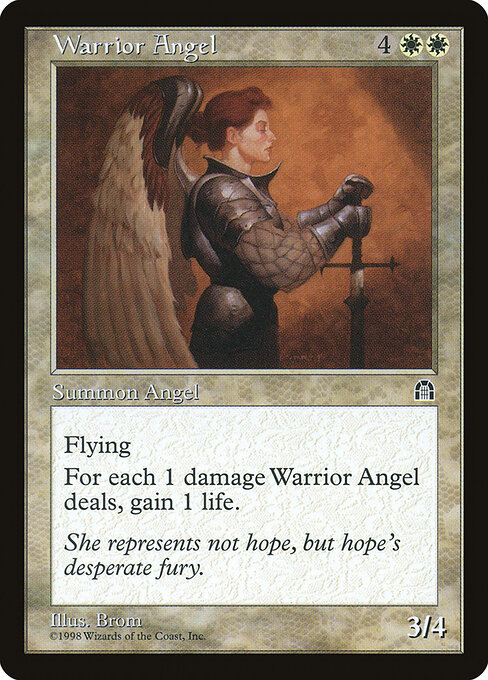 Warrior Angel — art by Brom