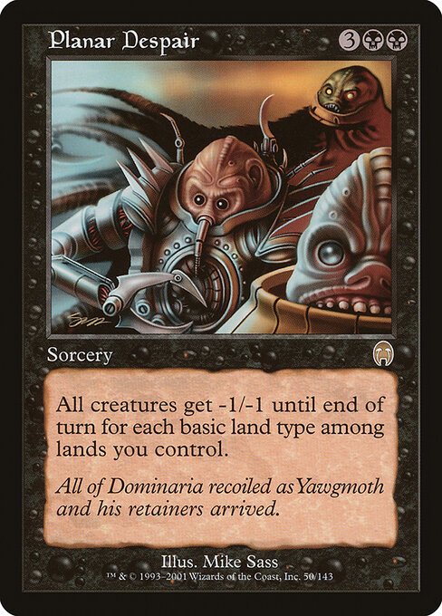 Planar Despair — art by Mike Sass