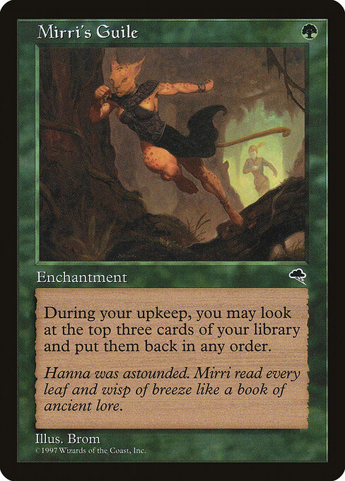 Mirri's Guile — art by Brom