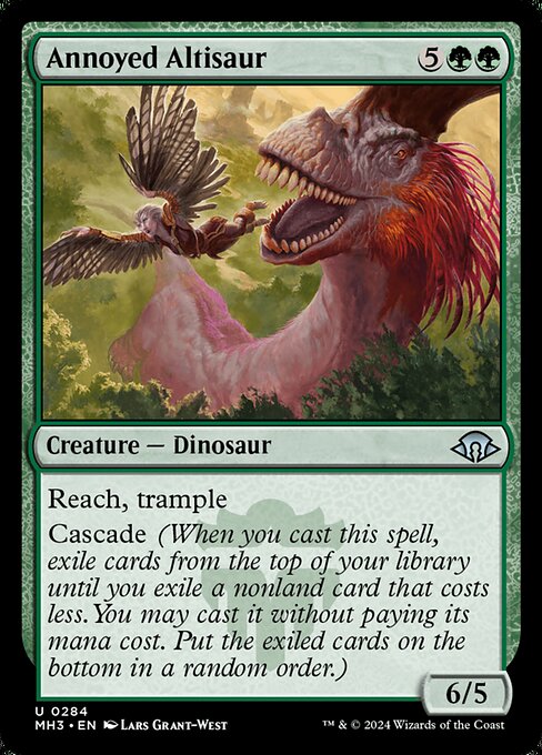 Annoyed Altisaur — art by Lars Grant-West
