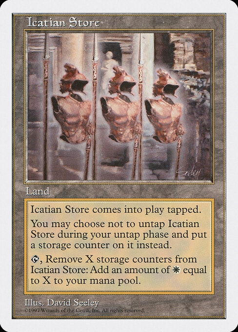 Icatian Store — art by David Seeley