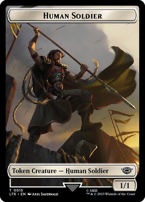 Human Soldier — art by Axel Sauerwald