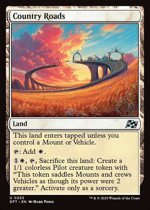 Country Roads — art by Mark Poole