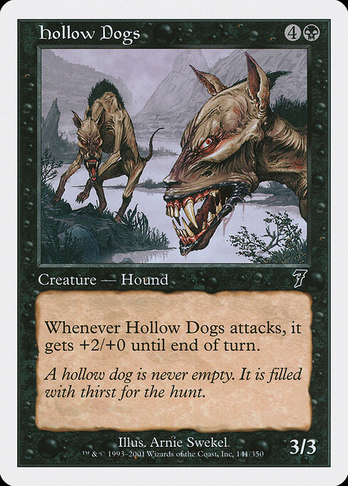 Hollow Dogs — art by Arnie Swekel