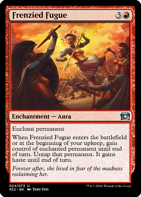 Frenzied Fugue — art by Tony Foti
