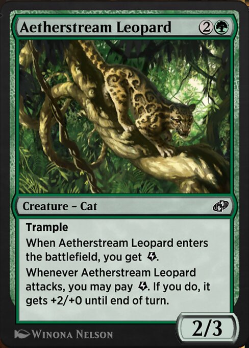 Aetherstream Leopard — art by Winona Nelson