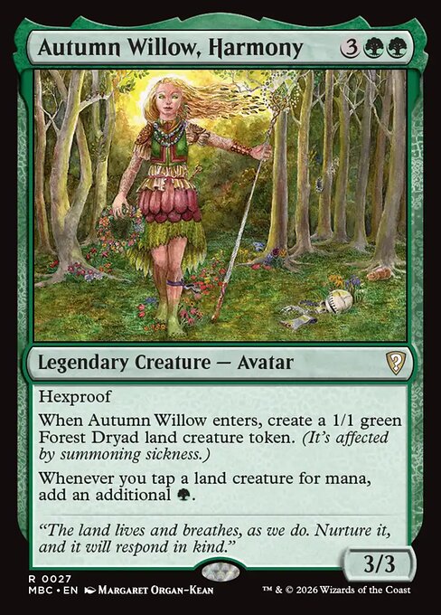 Autumn Willow, Harmony — art by Margaret Organ-Kean