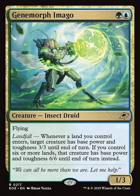 Genemorph Imago — art by Brian Valeza