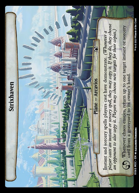 Strixhaven — art by Alexander Forssberg